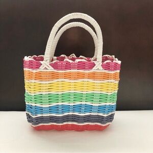 Small Rainbow Tote Bag